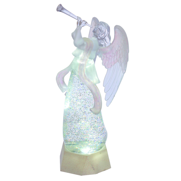 14"H Lighted LED Shimmer Angel