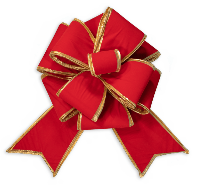 18″ or 24" Structural Bow With Gold Edge – Commercial Grade