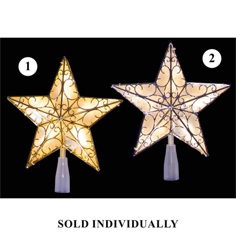 Star Tree Topper, 9" (2 styles - sold individually)