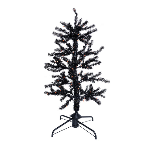 Haunted Hollow Animated Spooky Tree W/ Music, 140 Lights, 60" (Orange & Purple)