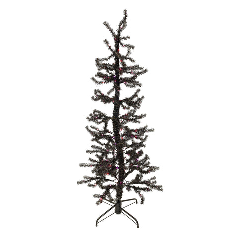 Haunted Hollow Animated Spooky Tree W/ Music, 160 Lights, 72" (Orange & Purple)