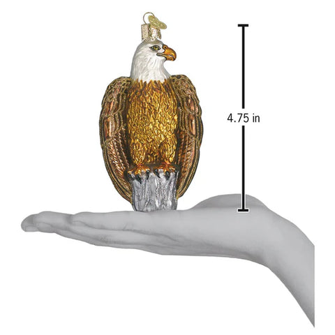 Bald Eagle Ornament, 4.75"