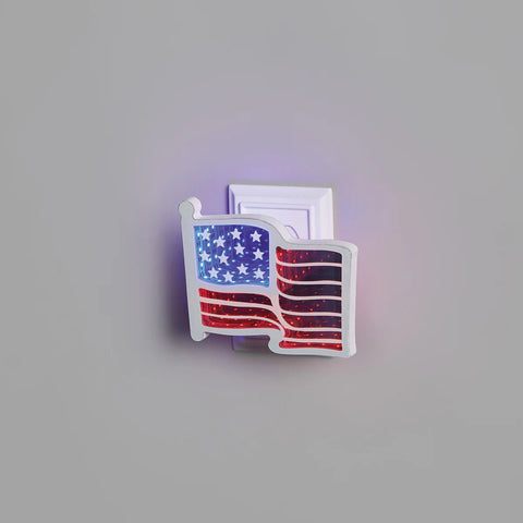 American Flag Night Light, 3.5"