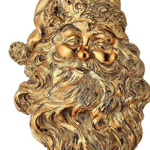 Resin Santa Head Table Piece, 17"