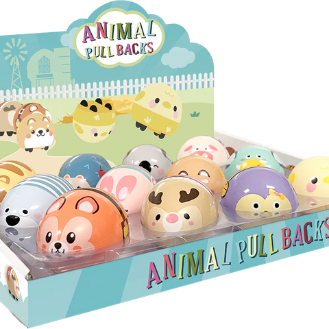 Farm Fresh Animal Pull Backs - Magnetic Toys (Various animals - sold individually)