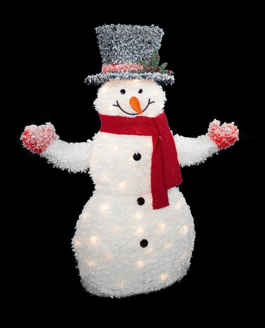 39" Lighted Snowman