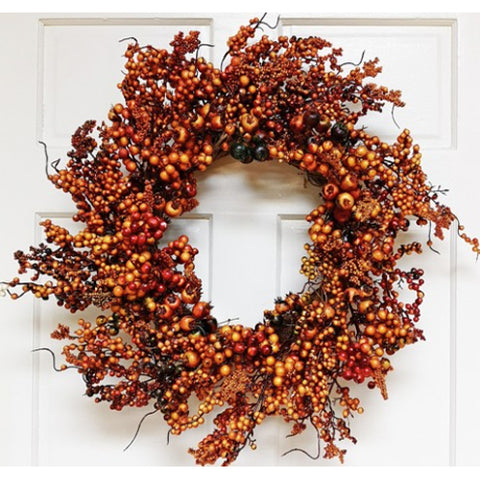Harvest Wreath, 25"