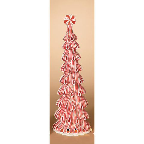 18"H Battery operated Pepperment Tree
