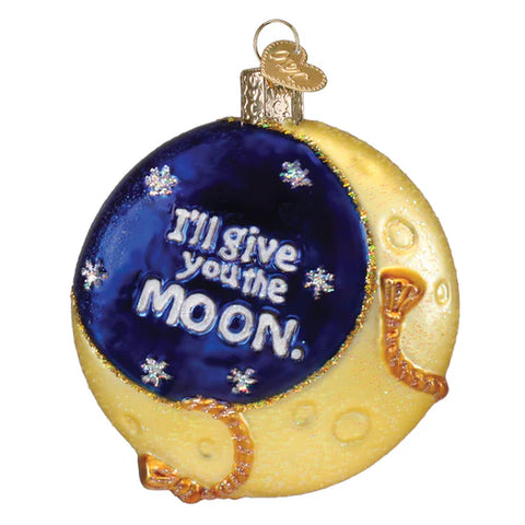 Lasso The Moon Ornament, 3.25"