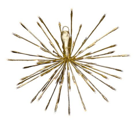 Champagne Double Twinkle Starlight Burst Deluxe, 80 Lights, 16"