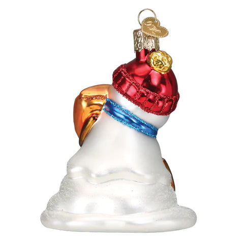 Flamin' Hot Cheetos Snowman Ornament, 4"