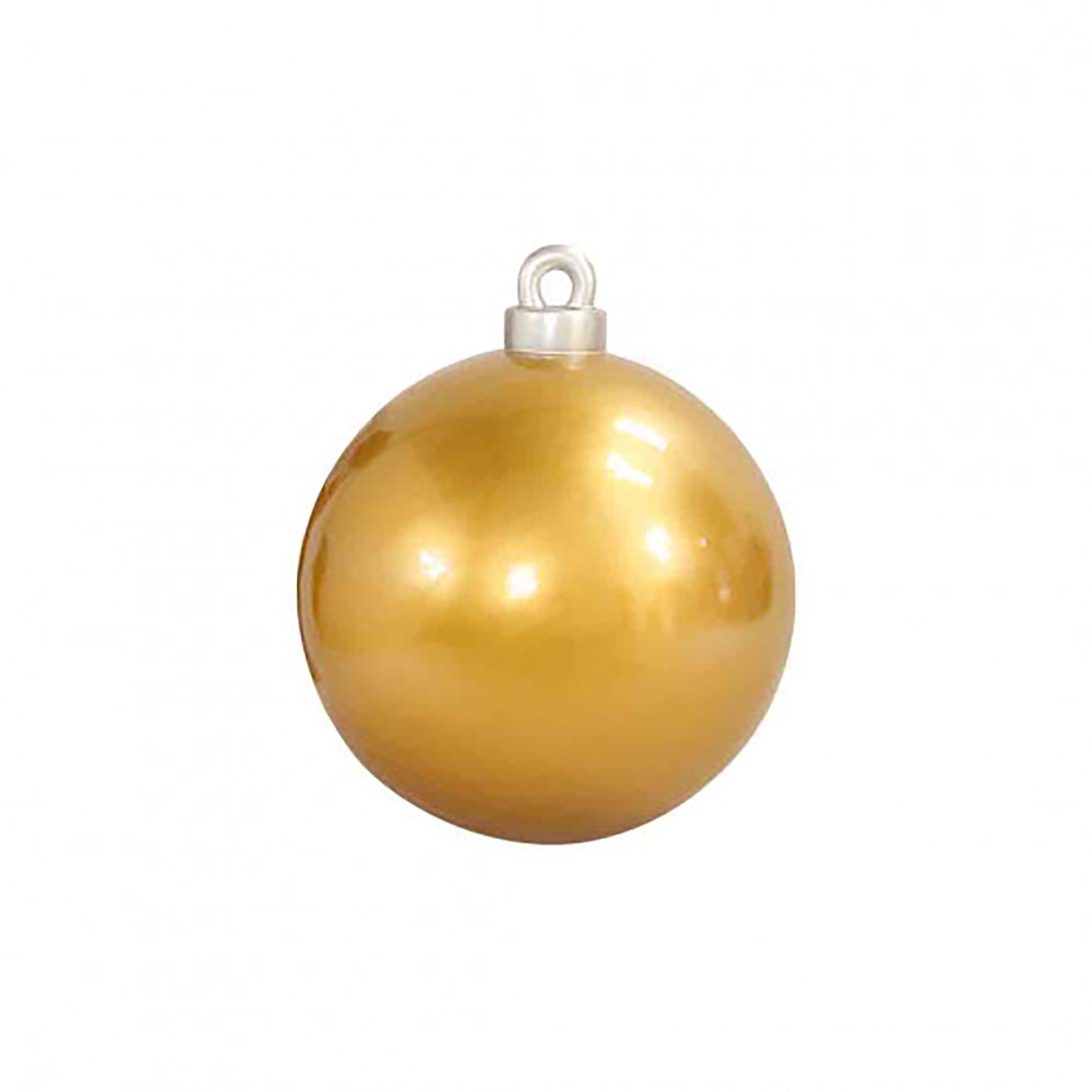 3ft 3in Fiberglass Resin Gold Christmas Ball