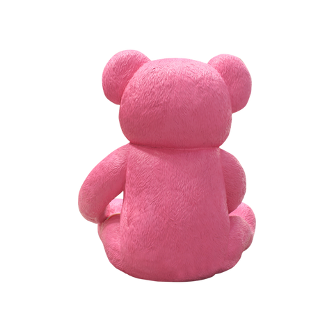 Pink Easter Bear