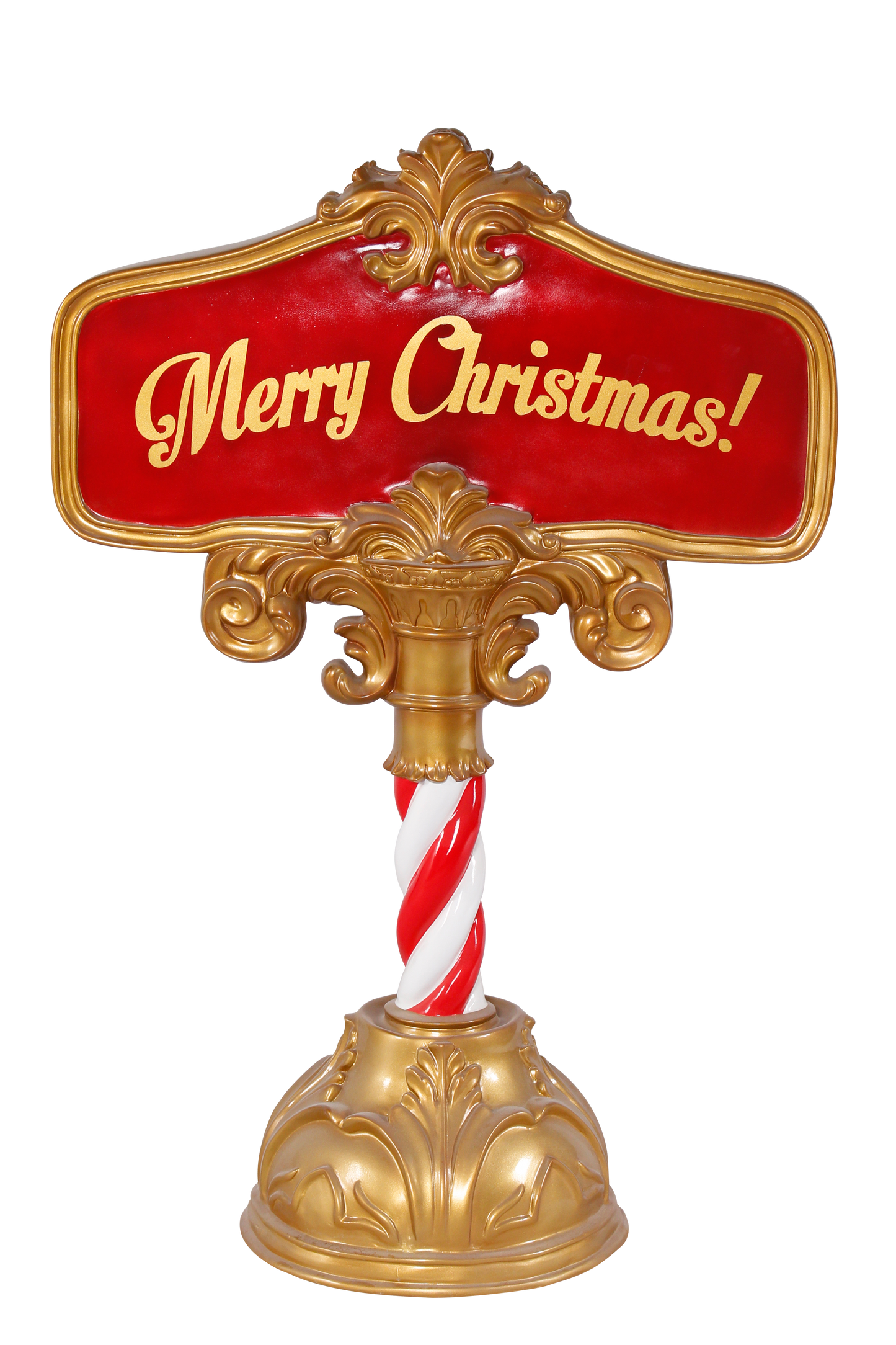 2ft 9in Fiberglass Resin "Merry Christmas!" Sign