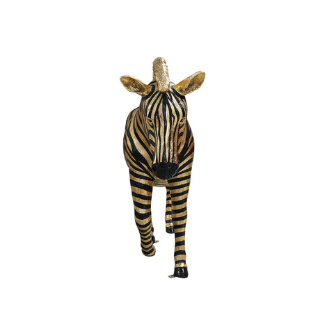 Zebra (Black With A Stripes Of Gold Leaf)