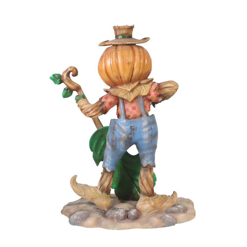 Pumpkin Scarecrow Playing Cello