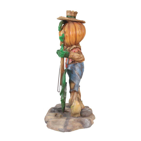 Pumpkin Scarecrow Playing Cello