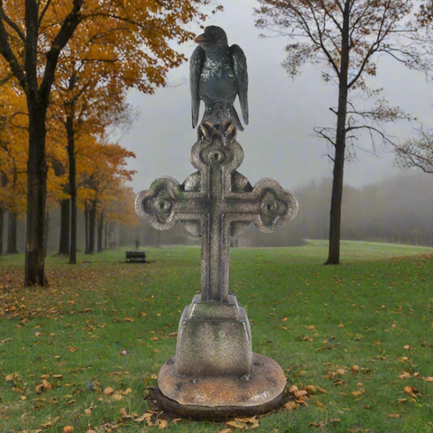 gravestone in the park