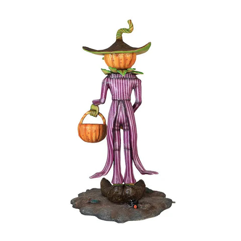 Lifesize Mr. Spooky Pumpkin Trick-or-Treat Figure, 69"
