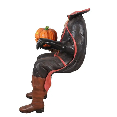 Large Jack O' Lantern Headless Halloween Figure, 45"