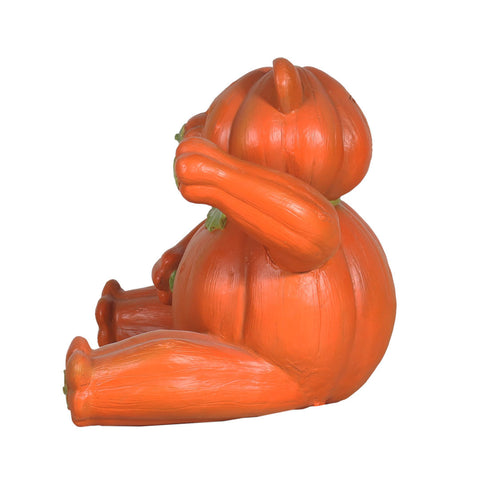 Sitting Pumpkin Bear