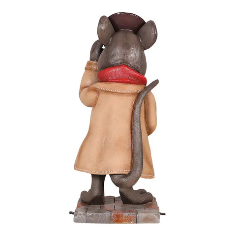 Large Mice The Detective Halloween Figure, 40"