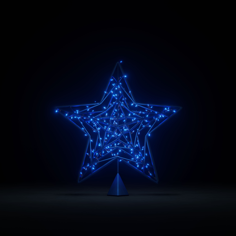 Star Light Blue - Hanging