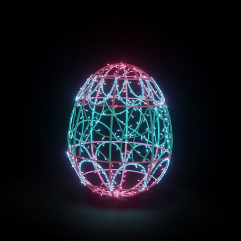 EASTER LIGHT EGG 3- TP