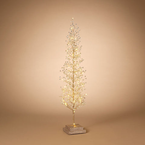 32"H Battery operated Lighted Acrylic Tree