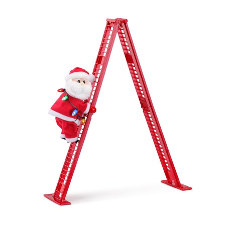 Mr Christmas Mini Climber Santa - 17"