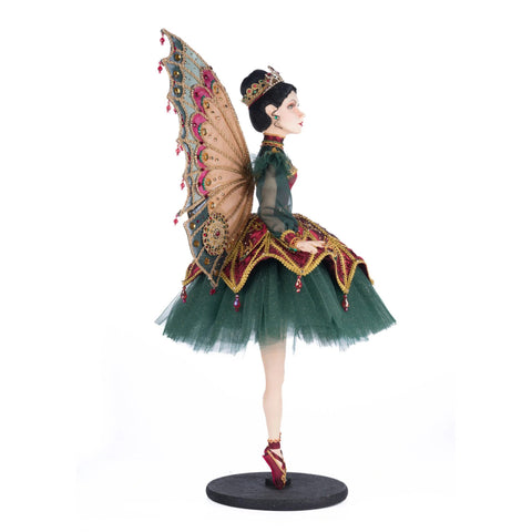 Belle Noelle Standing Fairy Ballerina Doll Figurine, 29.25"