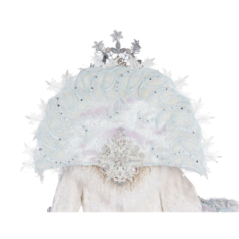 King Winterfield Of Crystal Kingdom Santa Figure, 34.5"