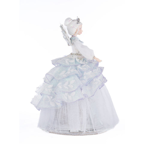 Queen Crystalline Cloche Figure, 20"