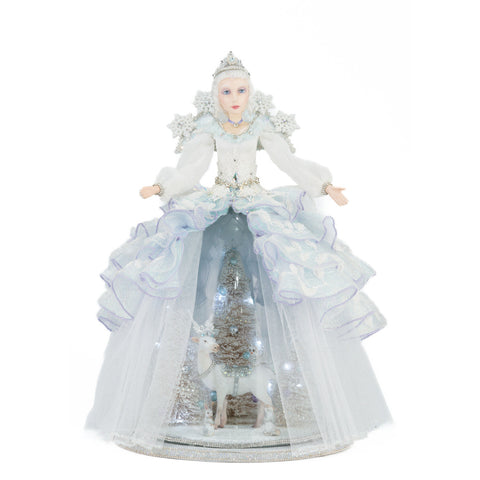 Queen Crystalline Cloche Figure, 20"