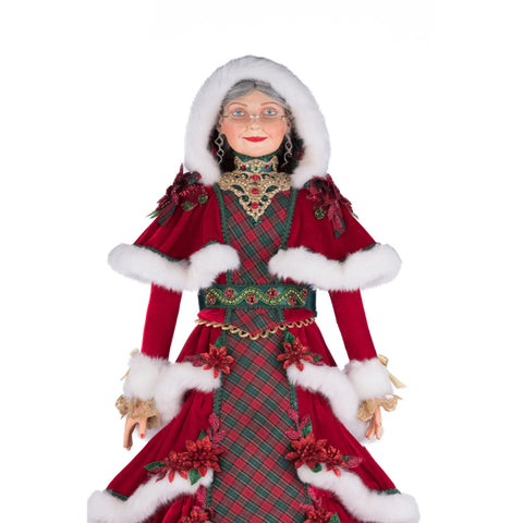 Merry Magic Mrs. Claus Doll, 34"