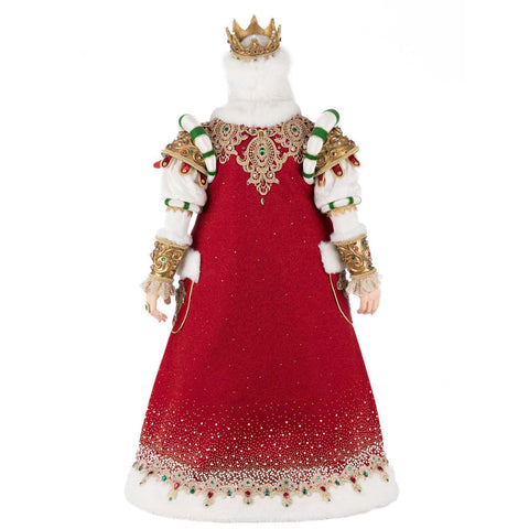 King Christian Claus of the North Pole Figurine, 36.25"