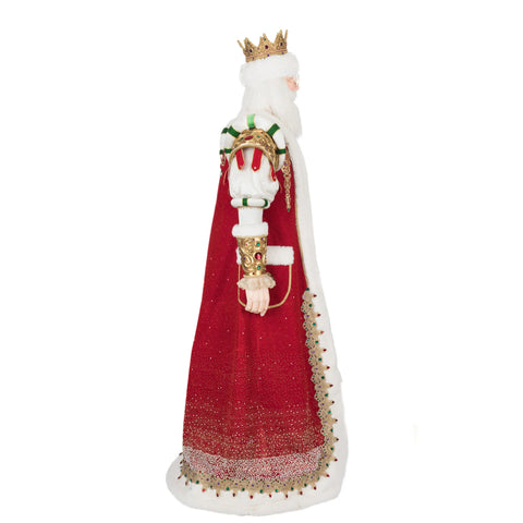King Christian Claus Life Size Doll, 71"