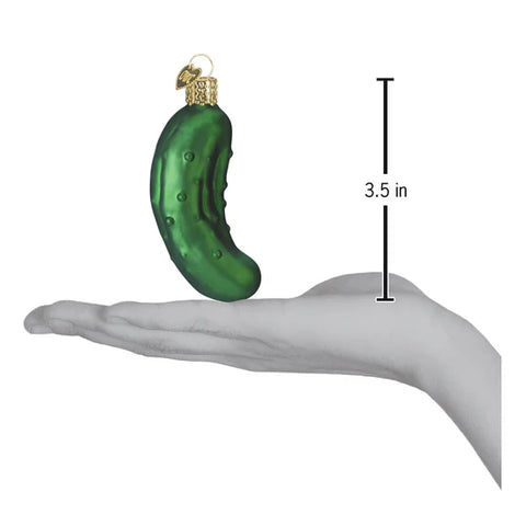 Pickle Ornament, 3.5"