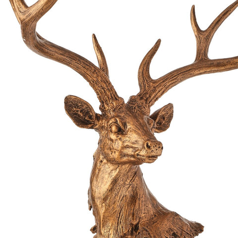 Resin Grand Highlands Deer Bust, 28"