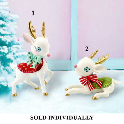 Retro Deer Figurine (2 styles - sold individually)