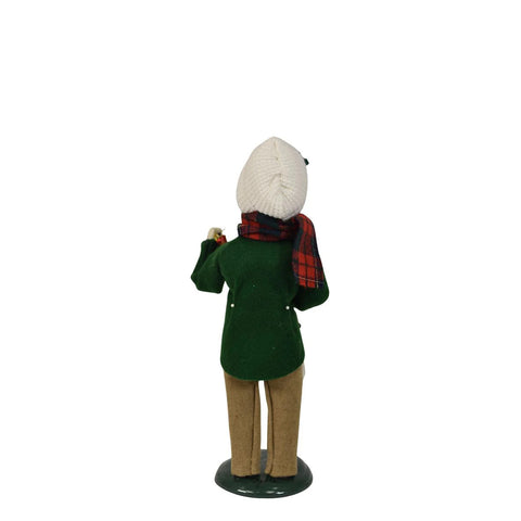 Ornament Family Boy Caroler Figurine, 10"
