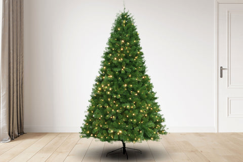 7.5 ft Montauk Supreme Christmas Tree with 800 3mm Dual Color lights - 9 Function, 55D