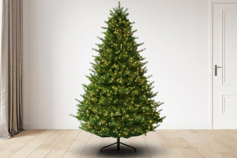 7.5 ft Avalon Christmas Tree with 3000 3mm Dual Color lights, 60D