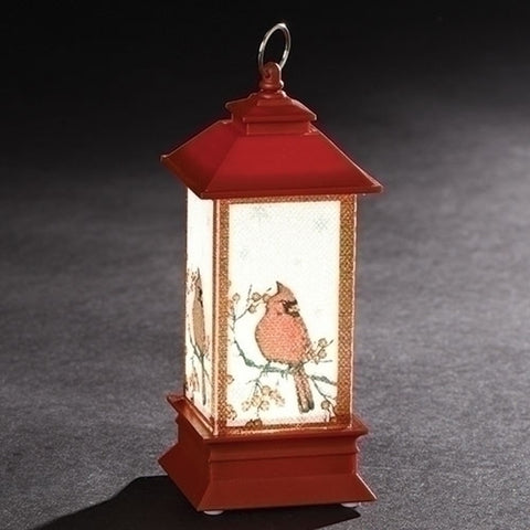 Lighted Cardinal Lantern, 5"