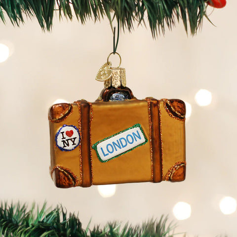 Suitcase Ornament