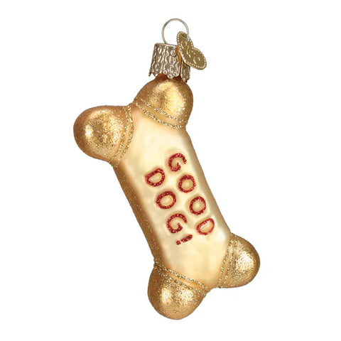 Dog Biscuit Ornament, 3.25"
