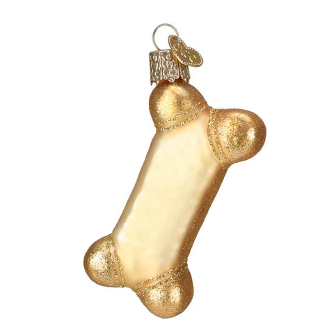 Dog Biscuit Ornament, 3.25"