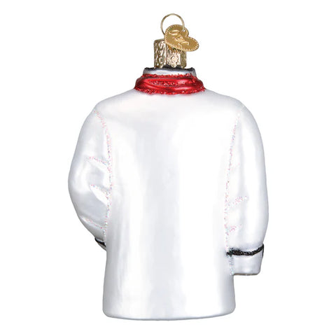Chefs Coat Ornament, 4.25"