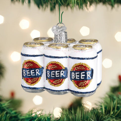 Six Pack of Beer Ornament