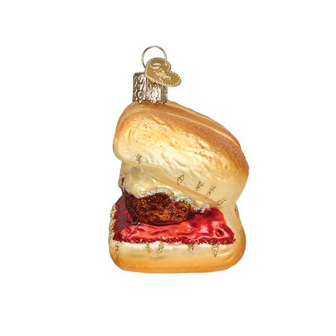 Meatball Sandwich Ornament